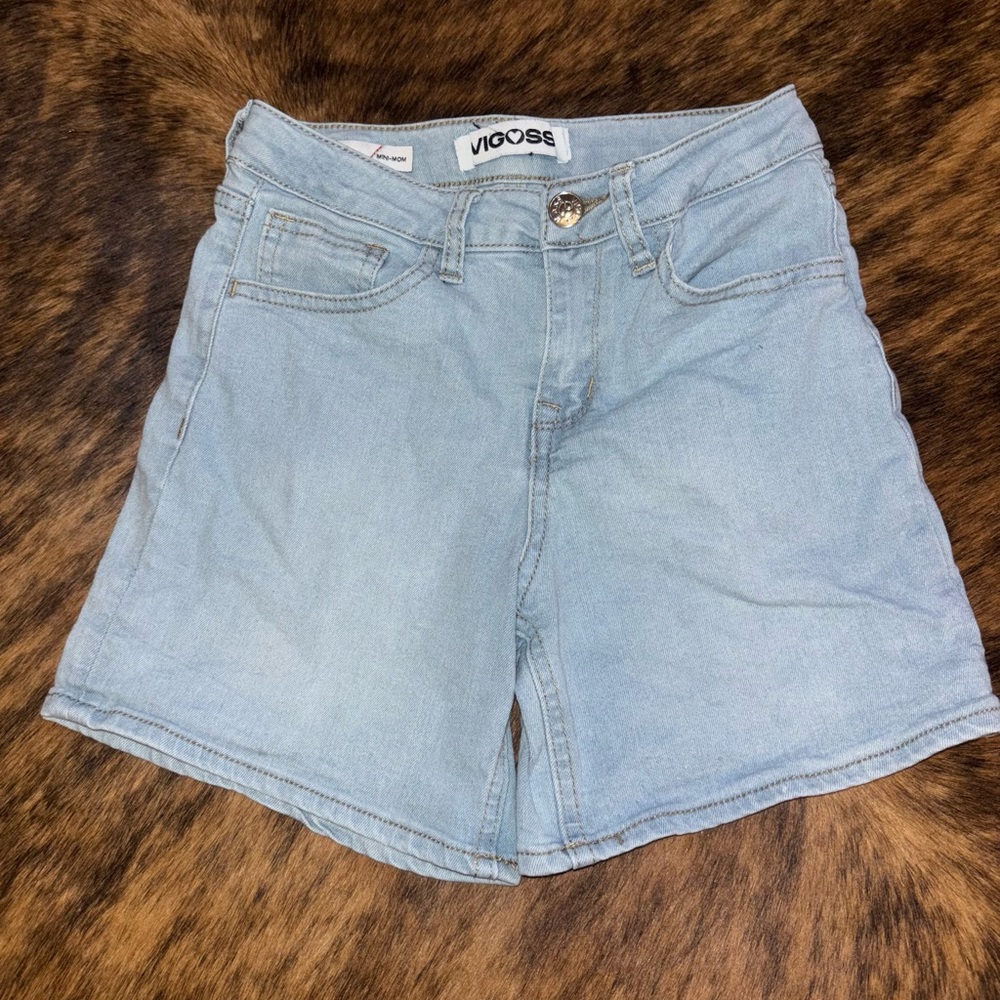 Vigoss Light Blue Kids Denim Shorts